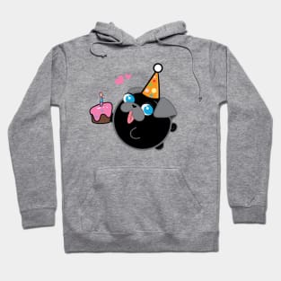 Poopy the Pug Puppy - Birthday Hoodie